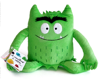 PELUCHE VERDE - MONSTRUO DE COLORES