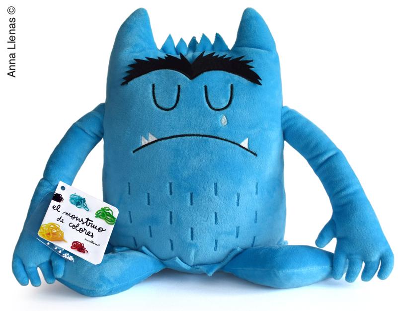 PELUCHE AZUL - MONSTRUO DE COLORES