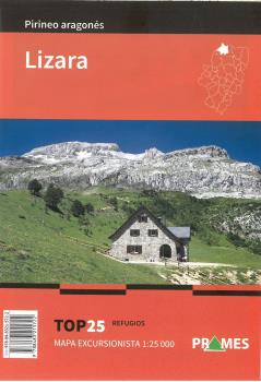 REFUGIOS LIZARA       MAPA EXC. 1:25.000