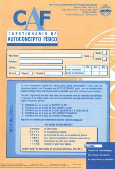 CAF CUESTIONARIO DE AUTOCONCEPTO FÍSICO