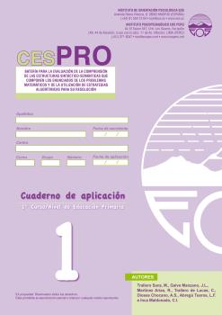 CESPRO. CUADERNO 1