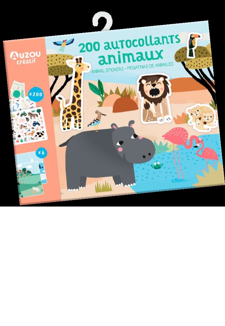 200 PEGATINAS DE ANIMALES