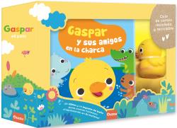 GASPAR Y AMIGOS EN LA CHARCA - LIBRO DE BAÑO