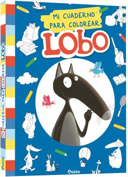 MI CUADERNO PARA COLOREAR LOBO