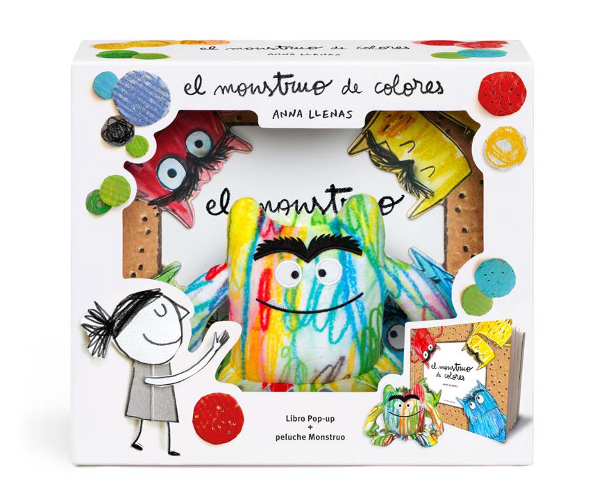 MONSTRUO DE COLORES, EL (LIBRO POP-UP + PELUCHE)