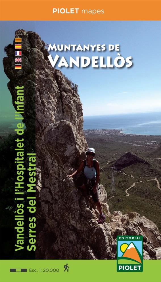 MUNTANYES DE VANDELLOS 1:20.000 (N.E)