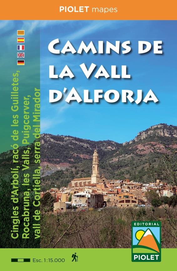 CAMINS DE LA VALL D'ALFORJA 1:15.000