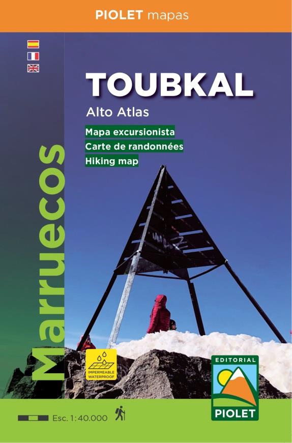 TOUBKAL. ALTO ATLAS 1:40.000 (N.E)