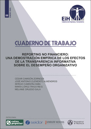 Reporting no financiero. Una demostración empírica de los efectos de la transparencia informativa sobre el desempeño organizativo