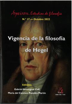 VIGENCIA DE LA FILOSOFÍA DE HEGEL