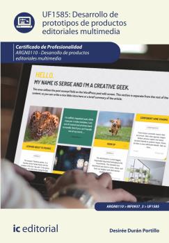 Desarrollo de prototipos de productos editoriales multimedia. argn0110 - desarro
