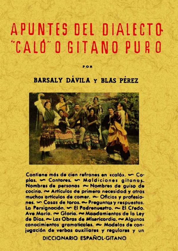 APUNTES DEL DIALECTO CALÓ O GITANO PURO