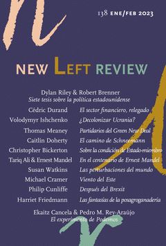 NEW LEFT REVIEW 138 -  ENERO / FEB. 2023