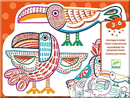 DJECO  Colorear: Familías salvajes