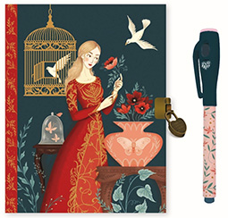 DJECO  Cuaderno secreto Lisa + bolígrafo