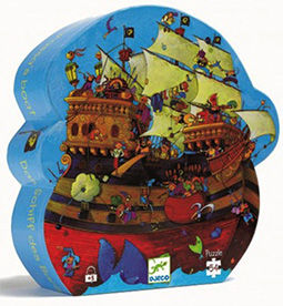 DJECO  Silueta El barco pirata