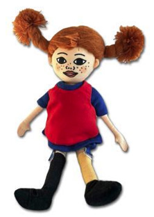 PIPPI CALCESLLARGUES nina de roba