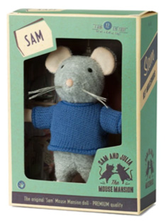 Peluix RATOLÍ "SAM" La casa dels ratolins