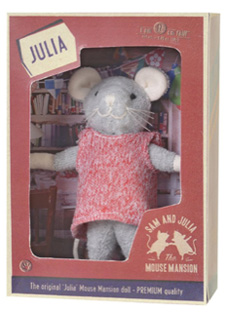 Peluix RATOLINA "JULIA" La casa dels ratolins