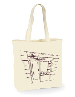 Tote FOSTER & WALLACE granate
