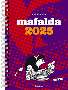2025 Agenda MAFALDA para la mujer anillada violeta