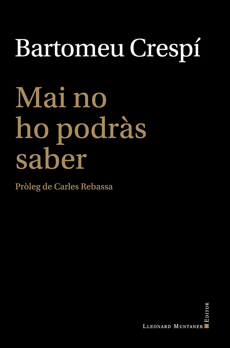 MAI NO PODRÀS SABER