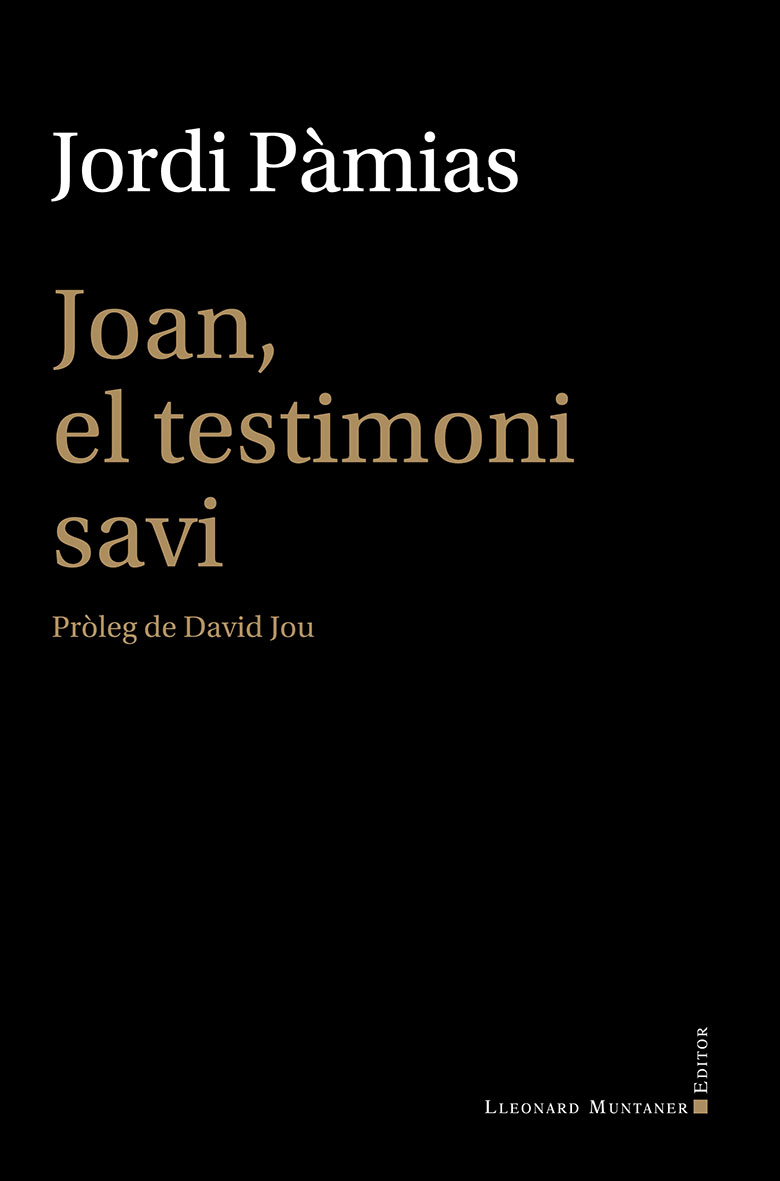 JOAN, EL TESTIMONI SAVI