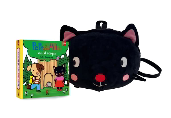 PEPE & MILA VAN AL BOSQUE  pack con mochila