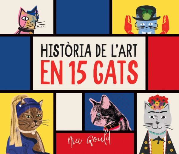 HISTORIA DE L'ART EN 15 GATS  cartró