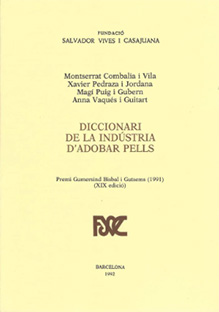 Diccionari de la indústria d'adobar pells