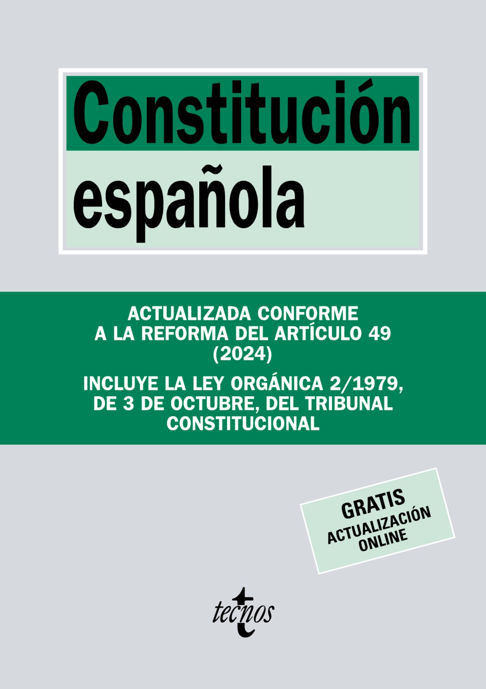 CONSTITUCIÓN ESPAÑOLA edició 2024