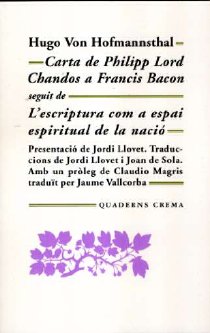 CARTA DE PHILIPP LORD CHANDOS A FRANCIS BACON