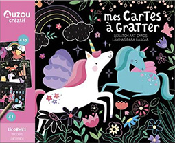 MIS LÁMINAS PARA RASCAR UNICORNIOS