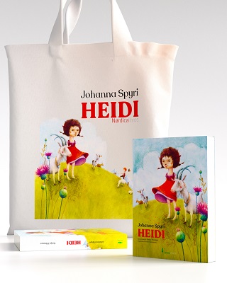 HEIDI  pack LIBRO + TOTE BAG